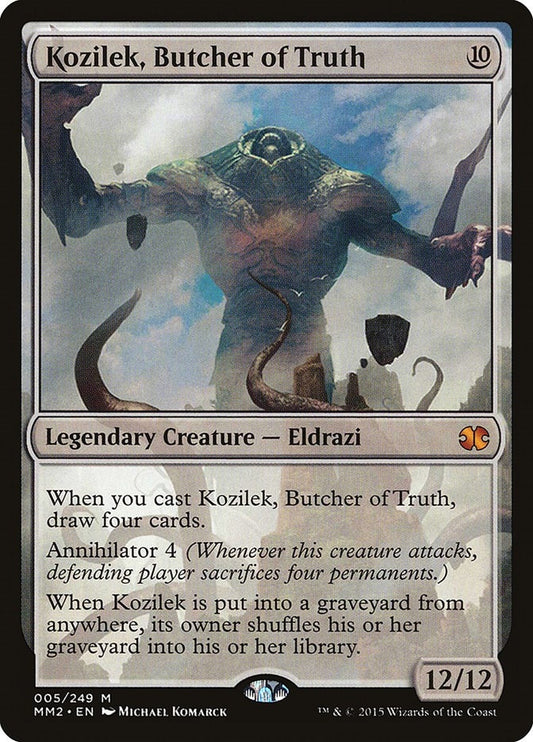 Image for Kozilek, Butcher of Truth (5) (Modern Masters 2015) - Magic: The Gathering