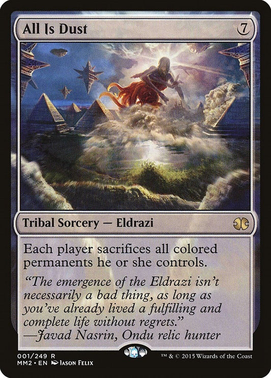 Image for All Is Dust (1) (Modern Masters 2015) - Magic: The Gathering