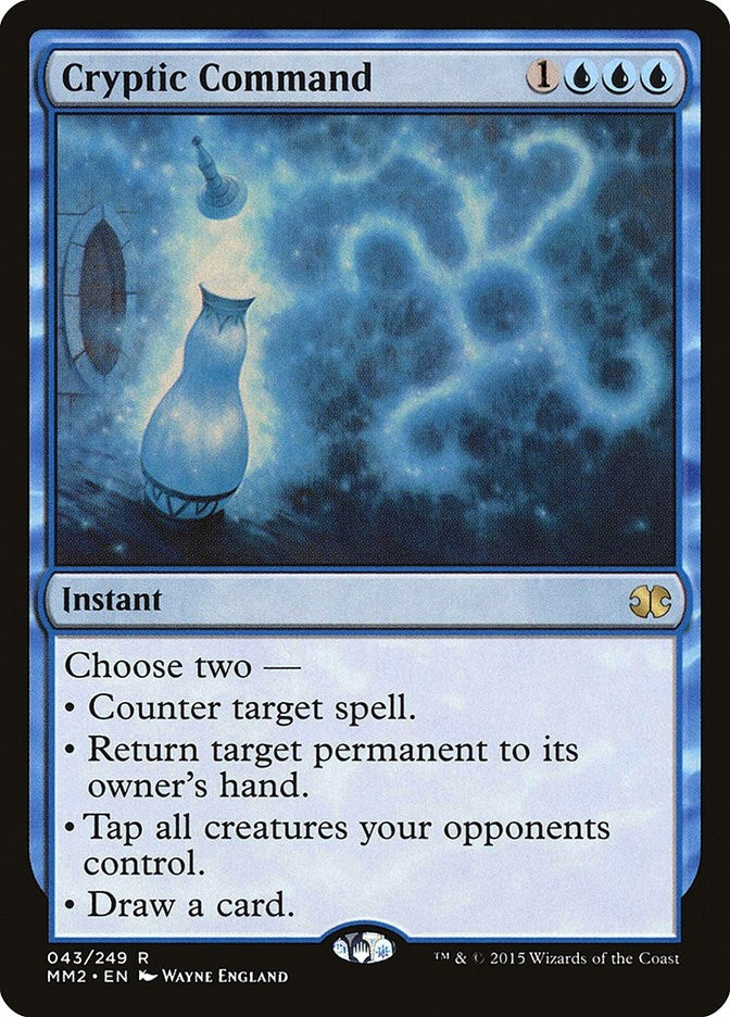 Image for Cryptic Command (43) (Modern Masters 2015) - Magic: The Gathering