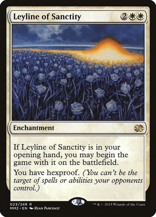 Image for Leyline of Sanctity (23) (Modern Masters 2015) - Magic: The Gathering