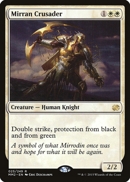 Image for Mirran Crusader (25) (Modern Masters 2015) - Magic: The Gathering