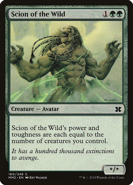 Image for Scion of the Wild (160) (Modern Masters 2015) - Magic: The Gathering