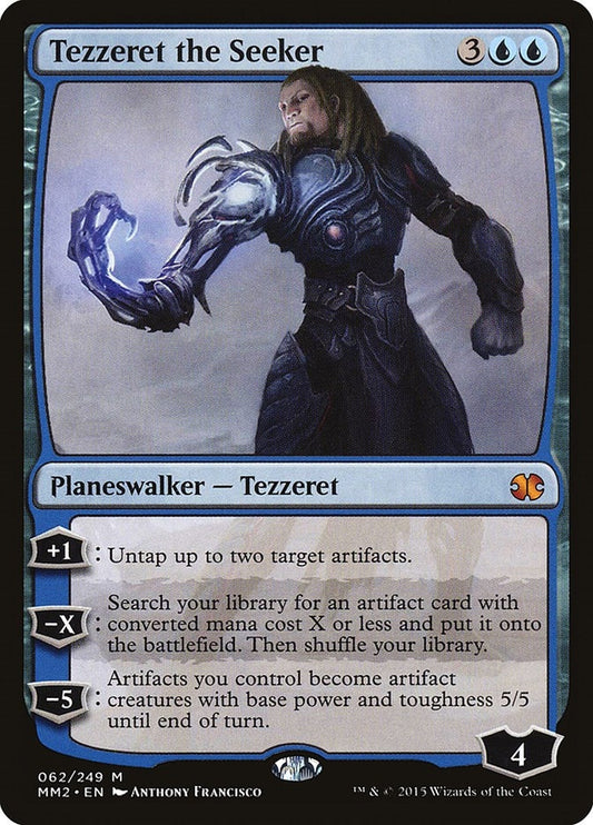 Image for Tezzeret the Seeker (62) (Modern Masters 2015) - Magic: The Gathering