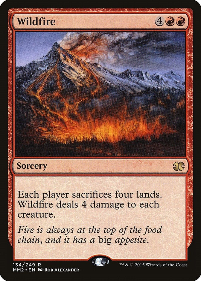 Image for Wildfire (134) (Modern Masters 2015) - Magic: The Gathering