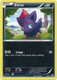 Image for Zorua (#23) (23/30) (BW Trainer Kit: Excadrill & Zoroark) - Pokemon