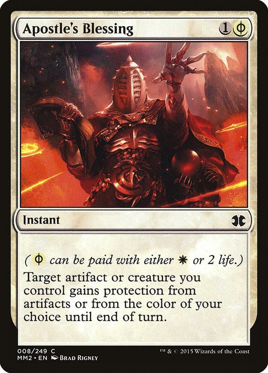 Image for Apostle's Blessing (8) (Modern Masters 2015) - Magic: The Gathering