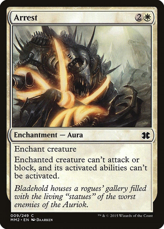 Image for Arrest (9) (Modern Masters 2015) - Magic: The Gathering
