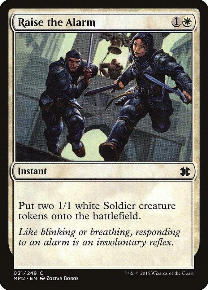 Image for Raise the Alarm (31) (Modern Masters 2015) - Magic: The Gathering