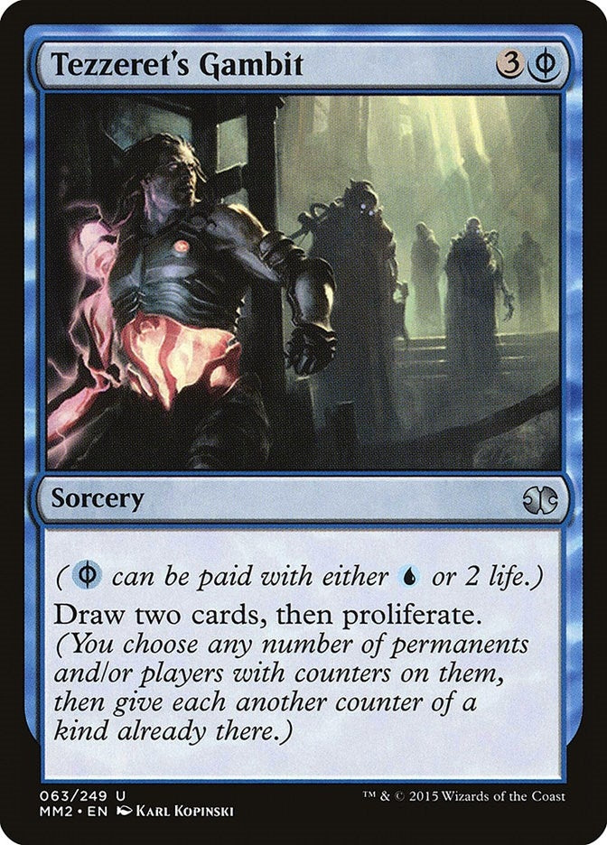 Image for Tezzeret's Gambit (63) (Modern Masters 2015) - Magic: The Gathering