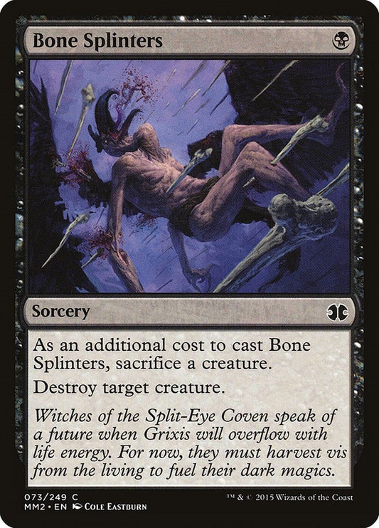 Image for Bone Splinters (73) (Modern Masters 2015) - Magic: The Gathering