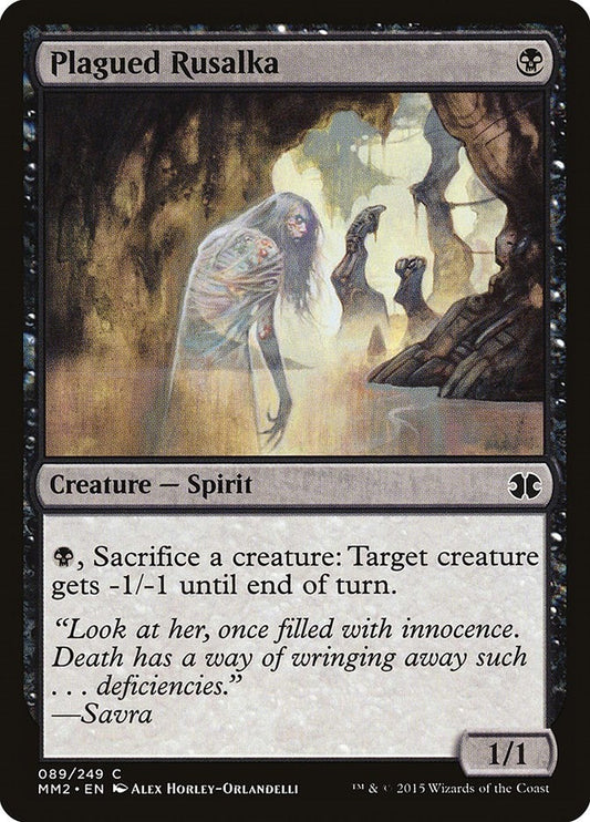 Image for Plagued Rusalka (89) (Modern Masters 2015) - Magic: The Gathering