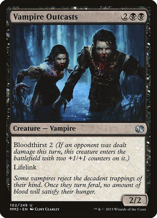 Image for Vampire Outcasts (102) (Modern Masters 2015) - Magic: The Gathering