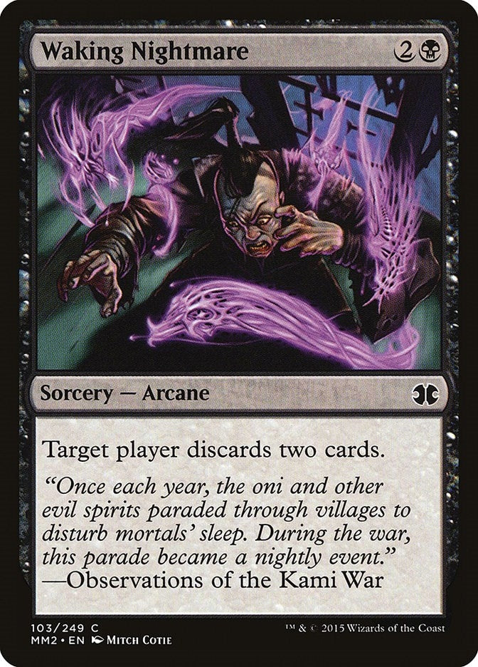 Image for Waking Nightmare (103) (Modern Masters 2015) - Magic: The Gathering