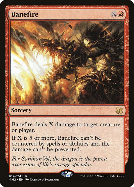 Image for Banefire (104) (Modern Masters 2015) - Magic: The Gathering