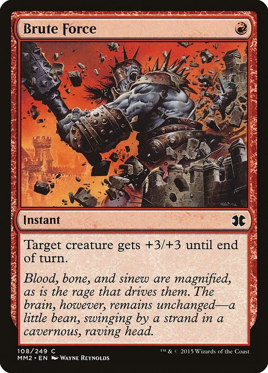 Image for Brute Force (108) (Modern Masters 2015) - Magic: The Gathering