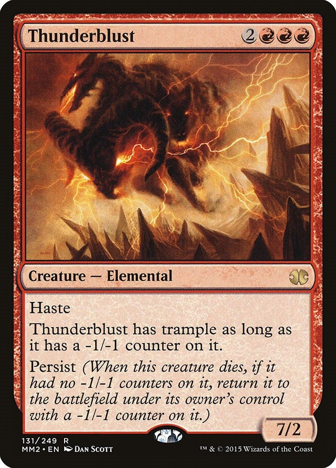 Image for Thunderblust (131) (Modern Masters 2015) - Magic: The Gathering