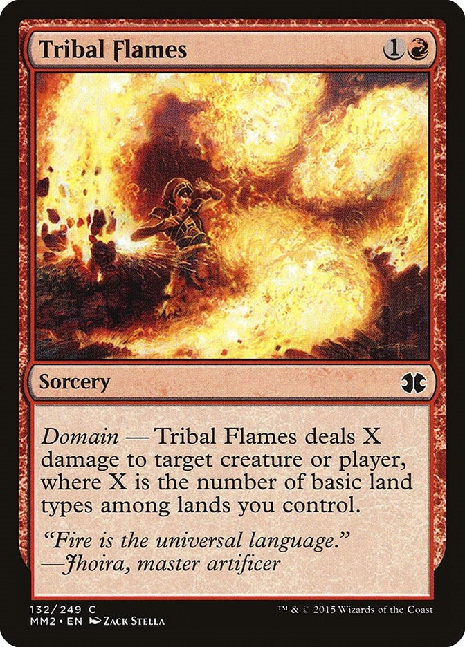 Image for Tribal Flames (132) (Modern Masters 2015) - Magic: The Gathering