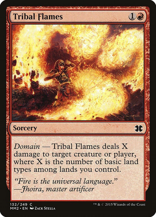 Image for Tribal Flames (132) (Modern Masters 2015) - Magic: The Gathering