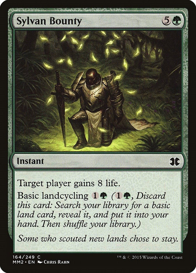 Image for Sylvan Bounty (164) (Modern Masters 2015) - Magic: The Gathering