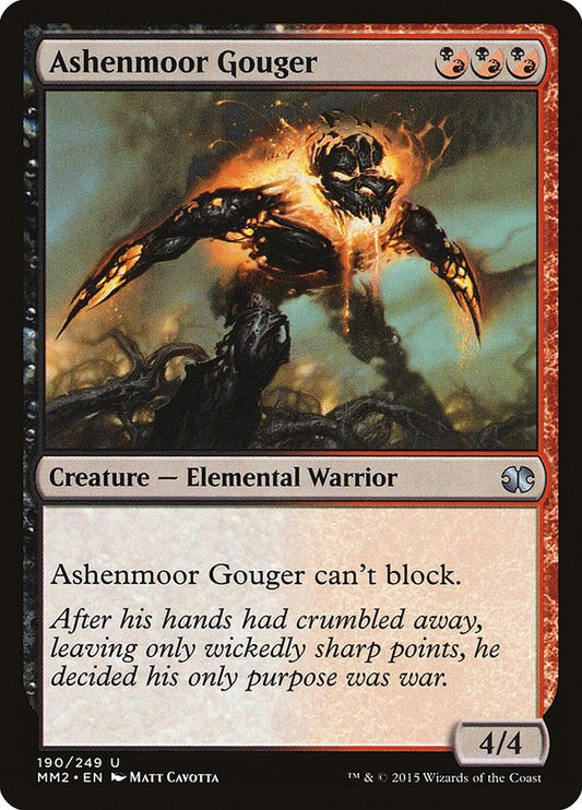 Image for Ashenmoor Gouger (190) (Modern Masters 2015) - Magic: The Gathering