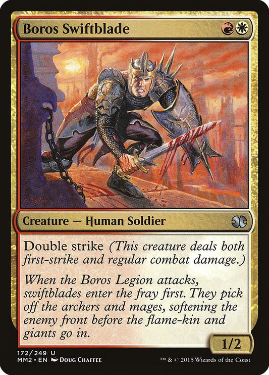 Image for Boros Swiftblade (172) (Modern Masters 2015) - Magic: The Gathering