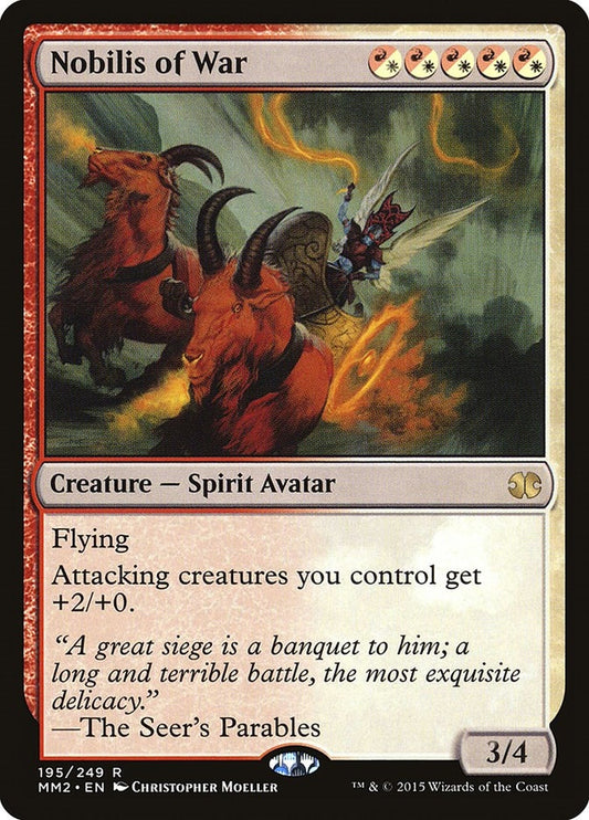 Image for Nobilis of War (195) (Modern Masters 2015) - Magic: The Gathering
