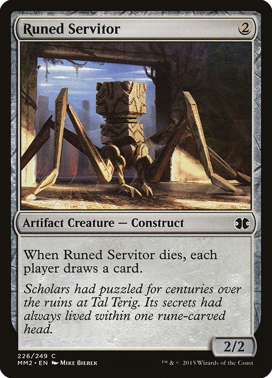 Image for Runed Servitor (226) (Modern Masters 2015) - Magic: The Gathering