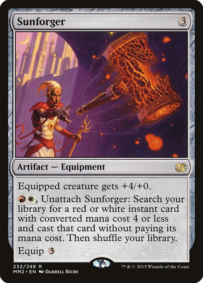Image for Sunforger (232) (Modern Masters 2015) - Magic: The Gathering