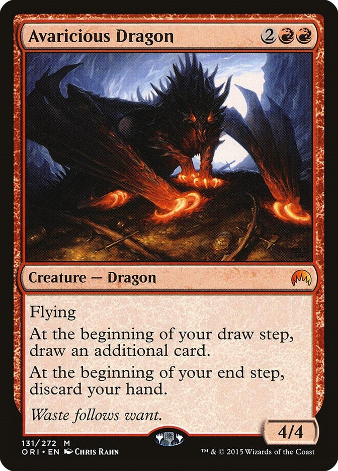 Image for Avaricious Dragon (131) (Magic Origins) - Magic: The Gathering