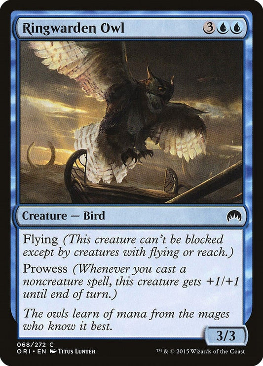 Image for Ringwarden Owl (68) (Magic Origins) - Magic: The Gathering