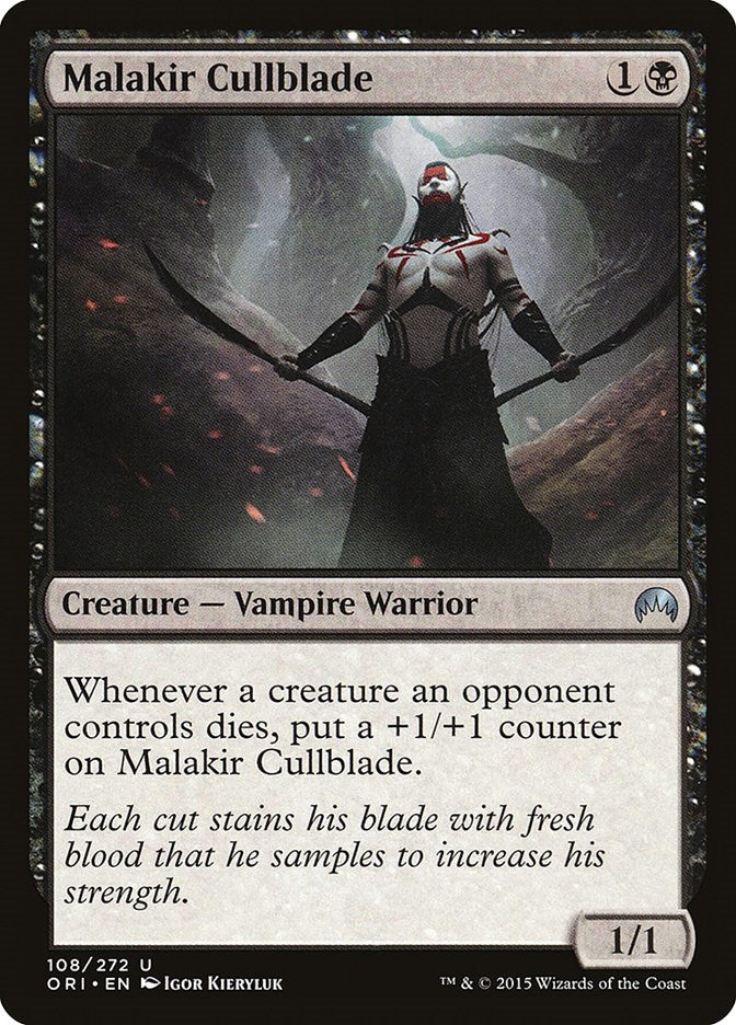 Image for Malakir Cullblade (108) (Magic Origins) - Magic: The Gathering
