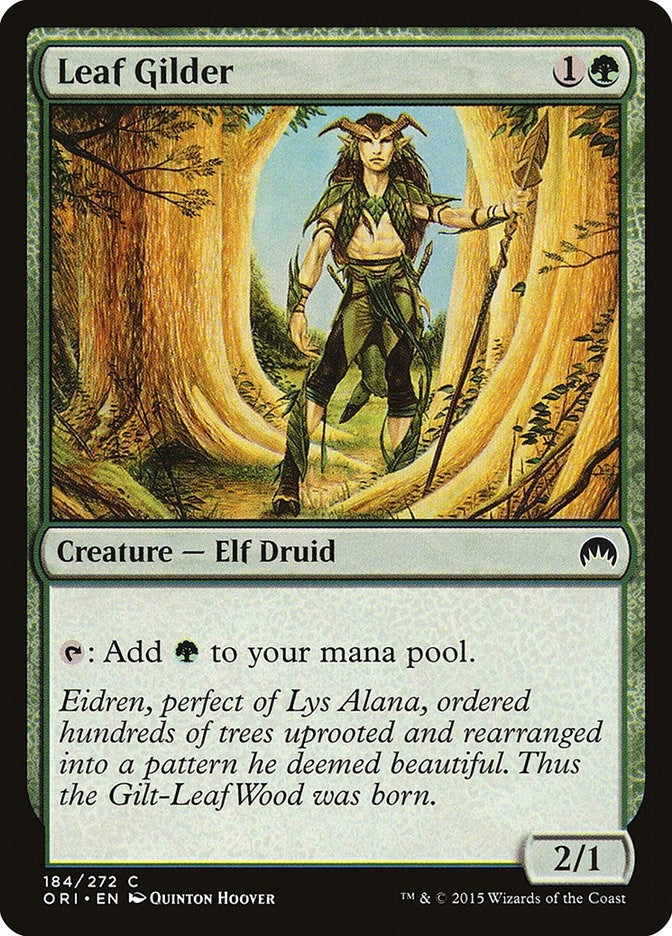 Image for Leaf Gilder (184) (Magic Origins) - Magic: The Gathering