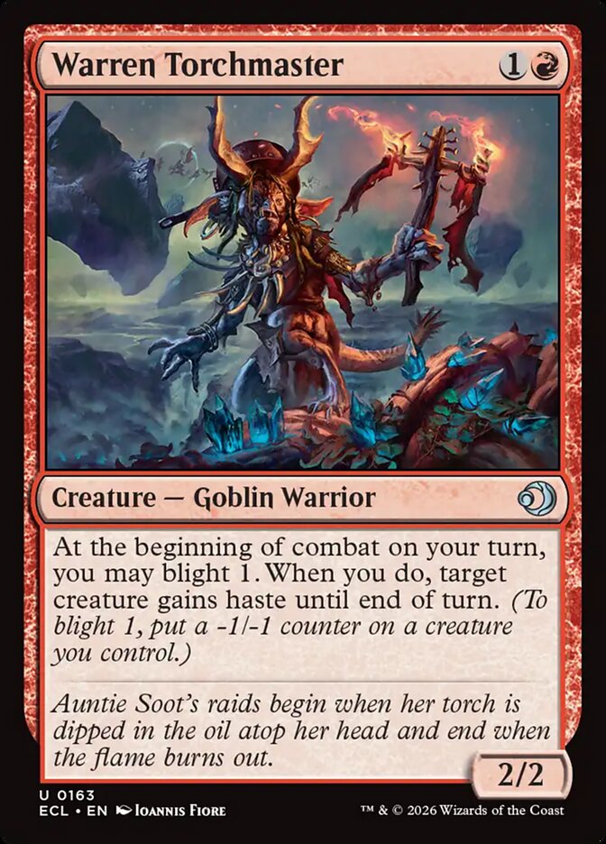 Warren Torchmaster (163) (Lorwyn Eclipsed)